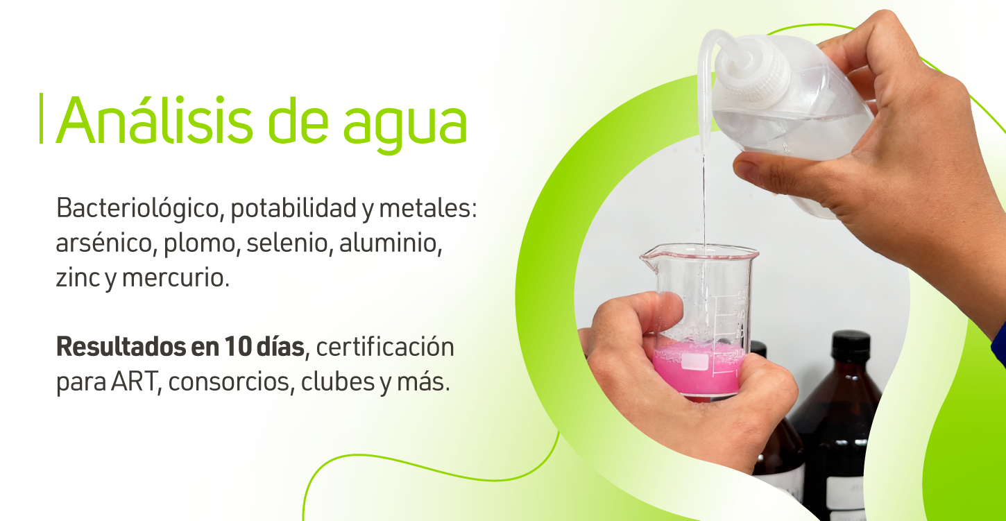 slide análisis de agua